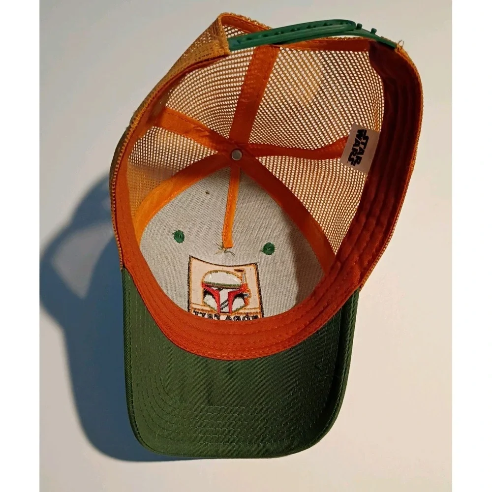 Boba Fett Bounty Hunter Star Wars Trucker Hat Snapback One Size - NEW
